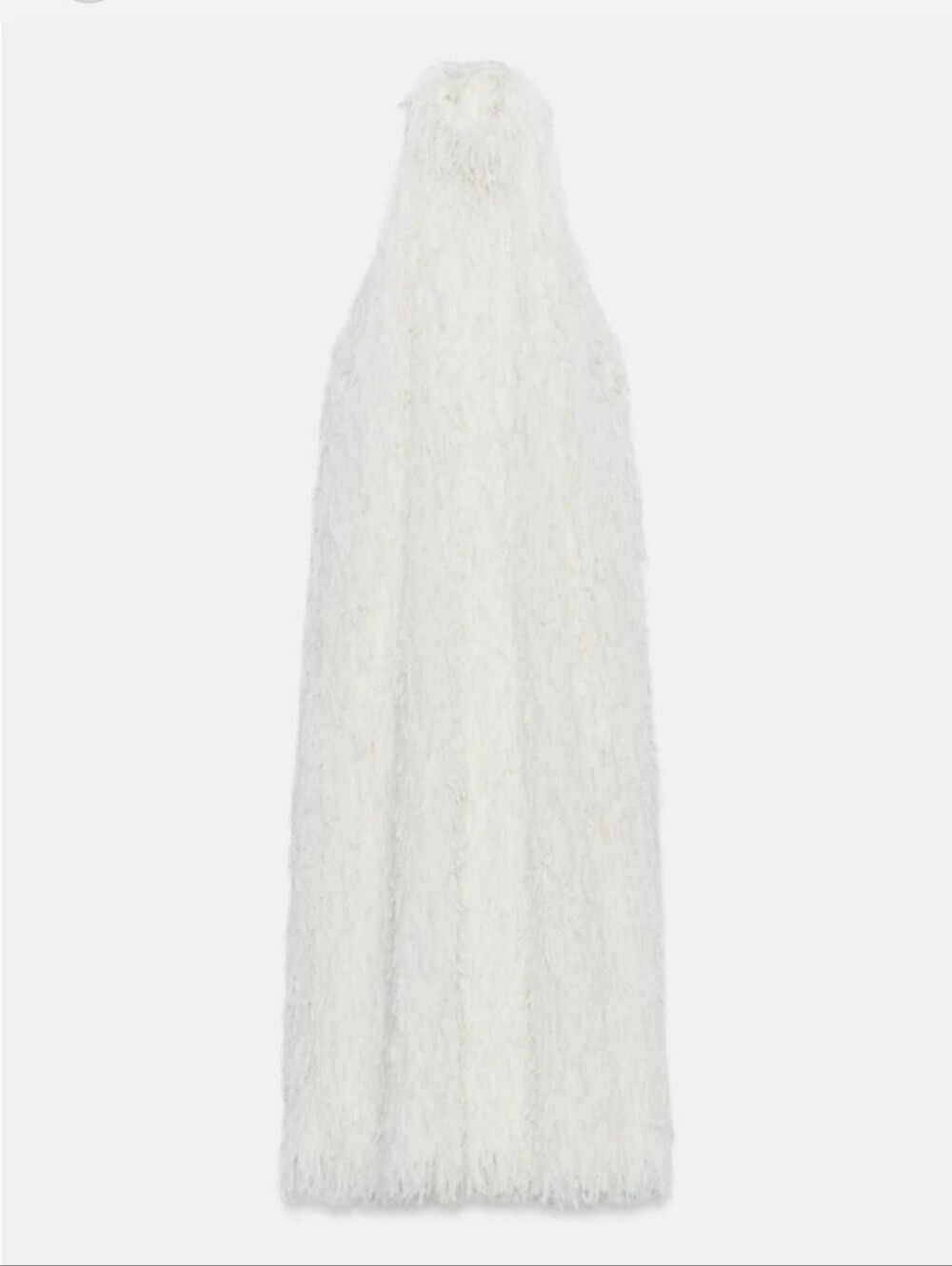 Zara fringe halter dress midi - Picture 9 of 15